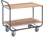 ROLLCART Tischwagen 20 mm Randh&ouml;he - 29 kg blau, 117x99x60 cm