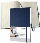 Sigel Notizbuch &raquo;Conceptum&laquo; A4 kariert - 194 Seiten blau