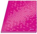 Leitz Notizbuch &raquo;WOW 4625&laquo; A4 liniert - 160 Seiten pink