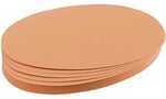 Franken Moderationskarten Oval 11,0 x 19,0 cm, 500 St&uuml;ck orange, 11x19 cm