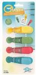 Wedo Notizmagnethalter-Set &raquo;Glossy&laquo; mehrfarbig, 8.4x4 cm