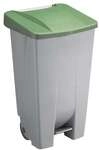 helit Abfalleimer &raquo;the step chief&laquo; 120 L gr&uuml;n, 51x87.5x42.5 cm
