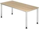 OTTO Office Premium Schreibtisch &raquo;Otto Office Line IV&laquo; 180 cm braun, 180x76x80 cm