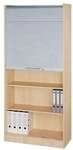 HAMMERBACHER Rollladenschrank &raquo;Flexiline II&laquo; 90 cm breit 5 OH braun, 90x200.4x40 cm