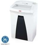 HSM Aktenvernichter &raquo;SECURIO B22 3,9mm&laquo; Streifenschnitt bis 15 Blatt grau, 24x60x31