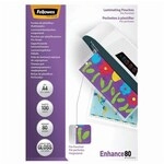 Fellowes 100x Laminierfolien &raquo;Enhance80&laquo; 80 &micro;m