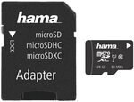 Hama microSDXC-Speicherkarte mit Adapter &raquo;Class 10 UHS-I 128 GB&laquo;