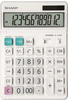 Tischrechner »EL-340W« weiß, Sharp, 12.7x1.7x18.5 cm