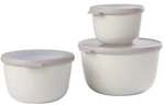 MEPAL Frischhaltedosen-Set &raquo;Cirqula hoch Nordic White&laquo; 3 St&uuml;ck wei&szlig;, 11.5 cm
