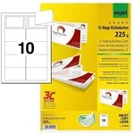 Sigel Visitenkarten LP838 50er-Pack wei&szlig;, 90x55 cm