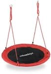 relaxdays Nestschaukel &Oslash; 110 cm rot