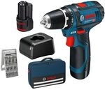 BOSCH Akku-Bohrschrauber &raquo;GSR 12V-15 Professional&laquo; blau, 5.3x17.8x16.9 cm