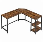 VASAGLE Schreibtisch 138 cm 8-Fu&szlig;, 138x76x49 cm