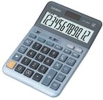 CASIO Tischrechner &raquo;DF-120EM&laquo; silber, 12.6x3.1x17.9 cm
