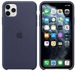 Apple Schutzh&uuml;lle &raquo;Silikon &laquo; mitternachtsblau blau