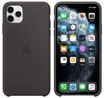 Apple Schutzh&uuml;lle f&uuml;r iPhone 11 Pro Max &raquo;Silikon Case&laquo; schwarz schwarz