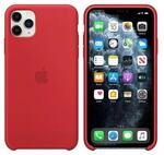 Apple Schutzh&uuml;lle f&uuml;r iPhone 11 Pro Max &raquo;Silikon Case&laquo; rot rot