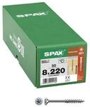 SPAX Holzbauschrauben T40 Senkkopf WIROX 8 x 220 mm 50 St&uuml;ck