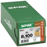 SPAX Holzbauschrauben T40 Tellerkopf WIROX 8 x 100 mm 50 St.