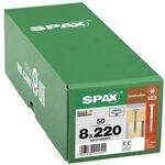 SPAX Holzbauschrauben T40 Tellerkopf WIROX 8 x 220 mm 50 St&uuml;ck