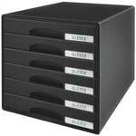 Leitz Schubladenbox 5212 &raquo;PLUS&laquo; schwarz, 28.7x27x36.3 cm
