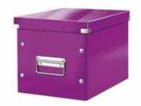 Aufbewahrungs- und Transportbox mittel »Click & Store Cube 6109« violett, Leitz,