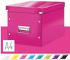 Aufbewahrungs- und Transportbox groß »Click & Store Cube 6108« pink, Leitz,