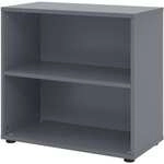 HAMMERBACHER Aktenregal &raquo;Z-Line&laquo; 80 cm breit 2 OH grau, 80x74.8x40 cm