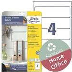 Avery Zweckform 40er-Pack Recycling Ordner-Etiketten 61 x 192 mm wei&szlig;, 8 cm