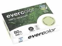 Farbiges Recyclingpapier »Evercolor« - Pastellfarben grün, Clairefontaine
