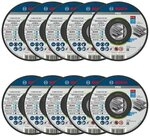 BOSCH 10er-Pack Trennscheiben &raquo;PRO Stainless Steel and Metal X-Lock&laquo; 11.5 cm silber