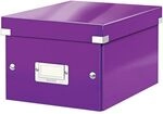 Leitz Ablagebox WOW 6043 &raquo;Click & Store&laquo; klein violett, 21.6x16x28.2 cm