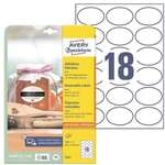 Avery Zweckform 180er-Pack Wiederabl&ouml;sbare Etiketten &raquo;5087&laquo; wei&szlig;