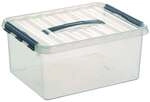 sunware Aufbewahrungsbox &raquo;Q-line&laquo; 1 St&uuml;ck 15.0 L transparent, 18x30 cm