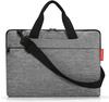 Laptoptasche »netbookbag - twist silver« silber, Reisenthel, 40x28.5x3.5 cm