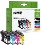 KMP Tintenpatronen-Set ersetzt Brother &raquo;LC-123&laquo; schwarz