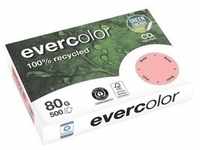 Farbiges Recyclingpapier »Evercolor« - Pastellfarben rosa, Clairefontaine