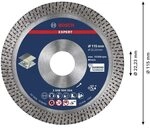 BOSCH Diamant-Trennscheibe &raquo;EXPERT HardCeramic&laquo; 11.5 cm