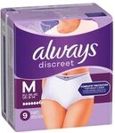 Always Discreet Inkontinenzh&ouml;schen &raquo;discreet Plus&laquo; Gr. M - 36 St&uuml;ck
