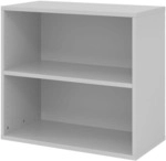 HAMMERBACHER Aktenregal &raquo;Z-Line&laquo; 80 cm breit 2 OH grau, 80x74.8x40 cm