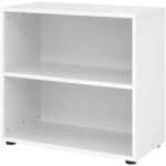 HAMMERBACHER Aktenregal &raquo;Z-Line&laquo; 80 cm breit 2 OH wei&szlig;, 80x74.8x40 cm