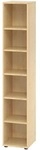 HAMMERBACHER Aktenregal &raquo;Z-Line&laquo; 40 cm schmal 6 OH Ahorn, 40x215.6x40 cm