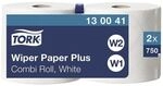 Tork Industrie-Wischt&uuml;cher wei&szlig; 2-lagig 24x34 cm (2x750 Blatt) wei&szlig;, 24 cm