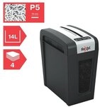 Rexel Aktenvernichter &raquo;Secure MC4-SL Slimline Whisper-Shred&laquo; P5 schwarz,