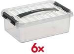 sunware Ablagebox &raquo;the q-line&laquo; 4 Liter H6160002 transparent, 20x10x30 cm
