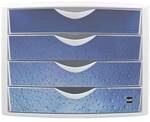 helit Schubladenbox &raquo;the chameleon H6129&laquo; blau, 26x21.2x33 cm