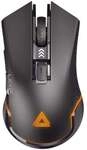 Lexip Gaming Maus Ar18 Aero Speed​ kabellos und kabelgebunden nutzbar schwarz