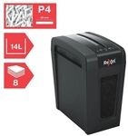 Rexel Aktenvernichter &raquo;Secure X8-SL Slimline Whisper-Shred&laquo; schwarz, 20.4x35.5x35.1