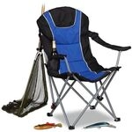 relaxdays Campingstuhl mit Polsterung faltbar