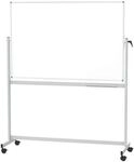 MAUL mobiles Whiteboard &raquo;Maul Standard 6460284&laquo; emailliert, 120 x 90 cm wei&szlig;
